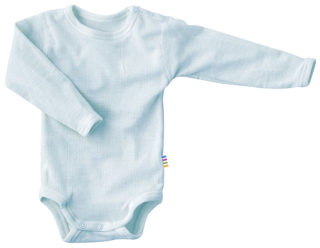 Joha Baby Unisex Body langarm reine Merino-Wolle