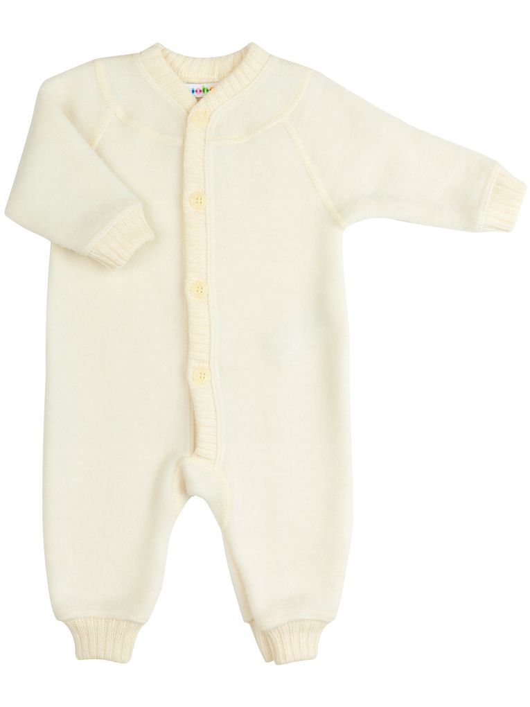 Joha Baby Jungen Mädchen Wagenanzug Wollfleece Merino-Wolle
