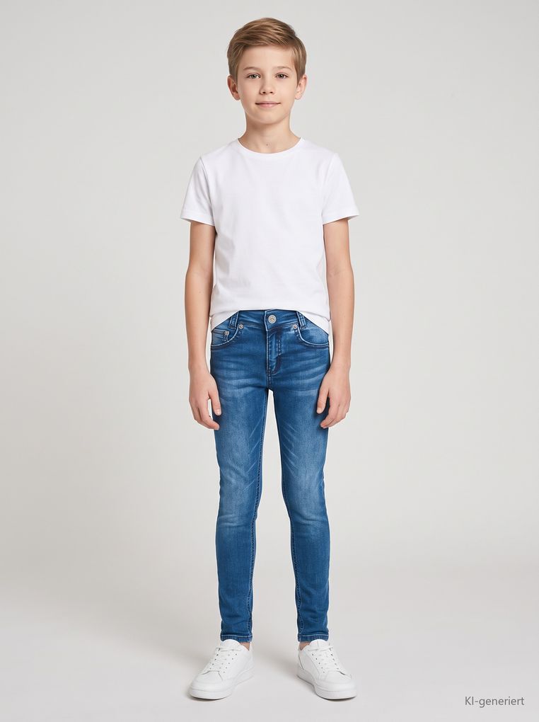 Blue Effect Skinny Jeans Ultrastretch für sehr schlanke Jungen