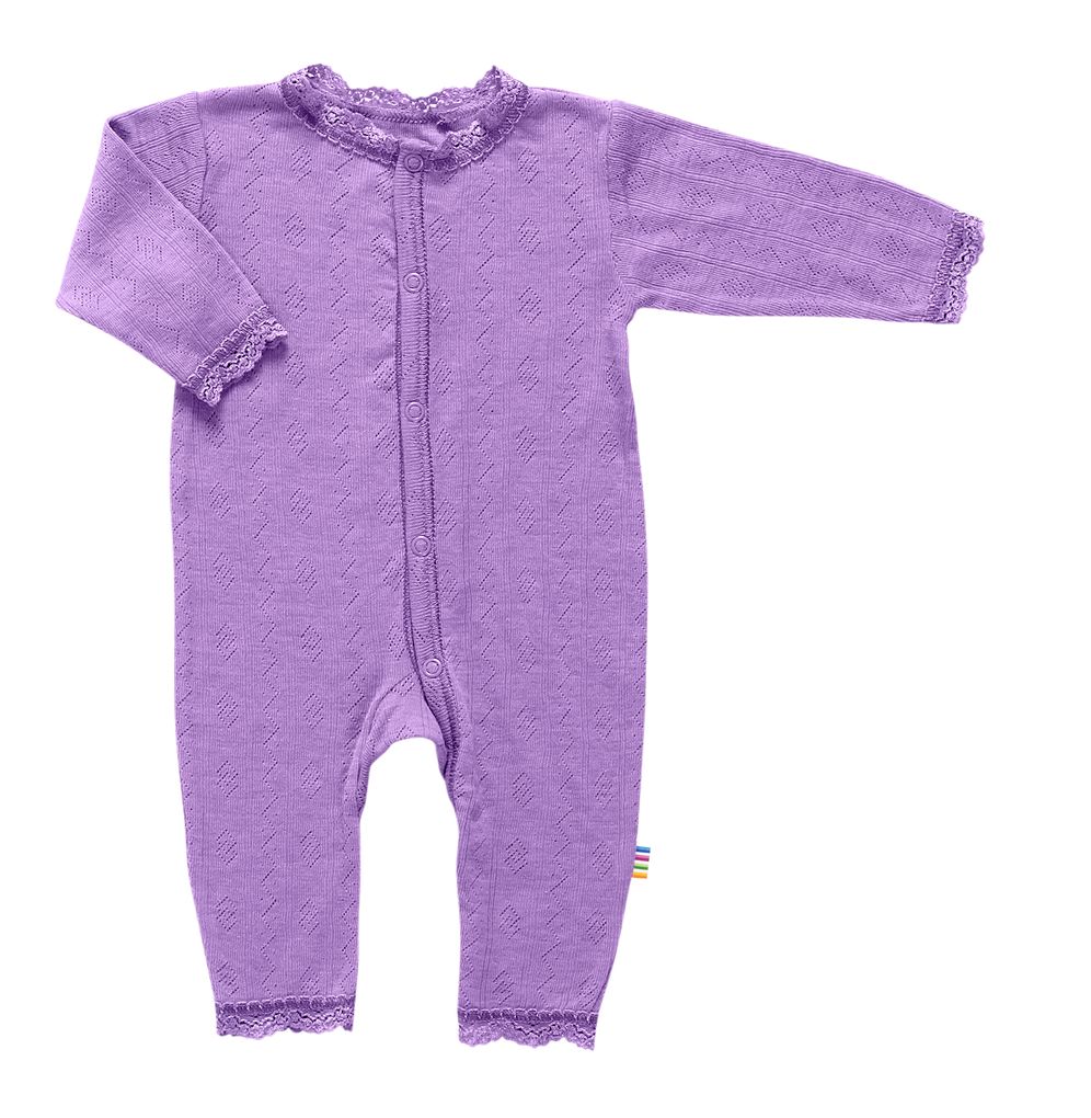 Joha Baby Mädchen Schlafoverall aus Merino-Wolle/Seide