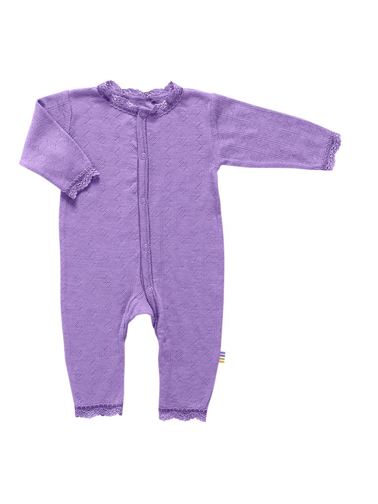 Joha Baby Mädchen Schlafoverall aus Merino-Wolle/Seide