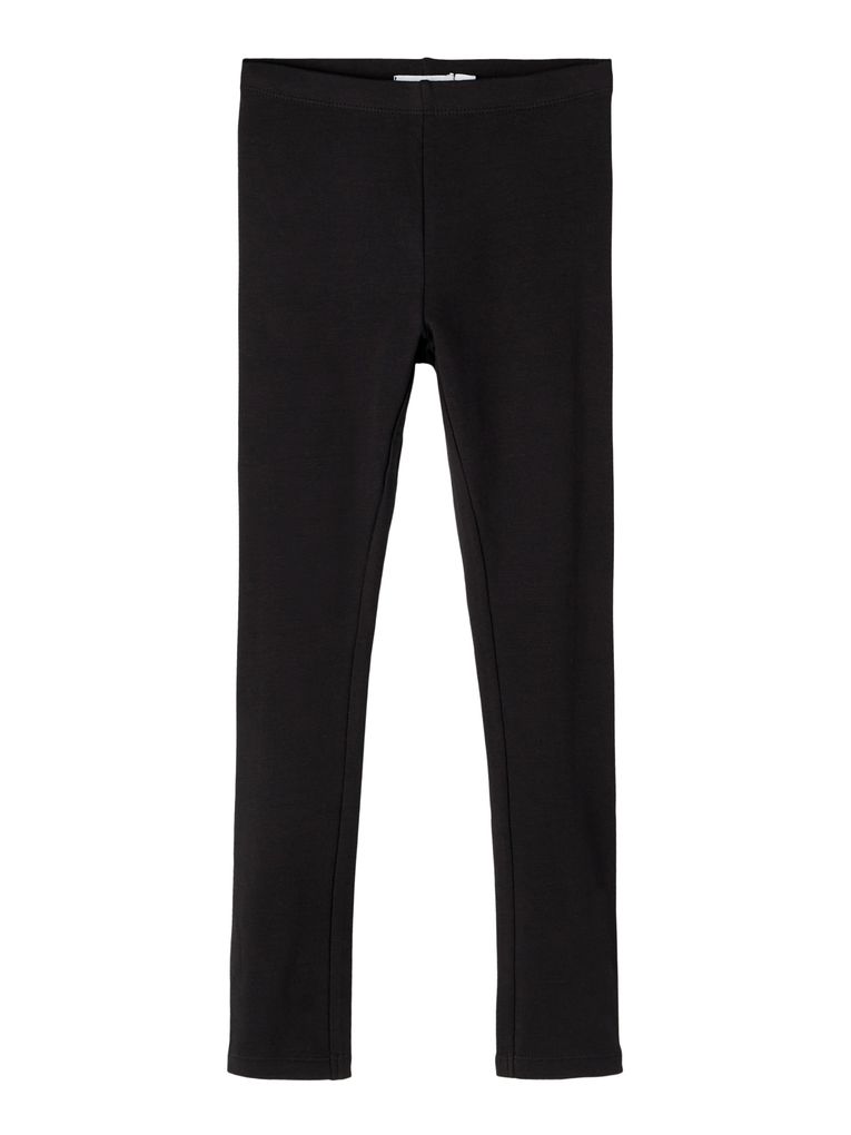 Name it Mädchen Leggings NKFDAVINA SOLID SWE LEGGING  BRU N