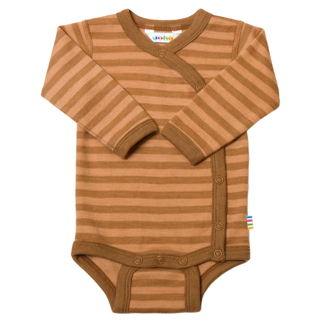 Joha Baby Mädchen Jungen Wickelbody langarm Merino-Wolle