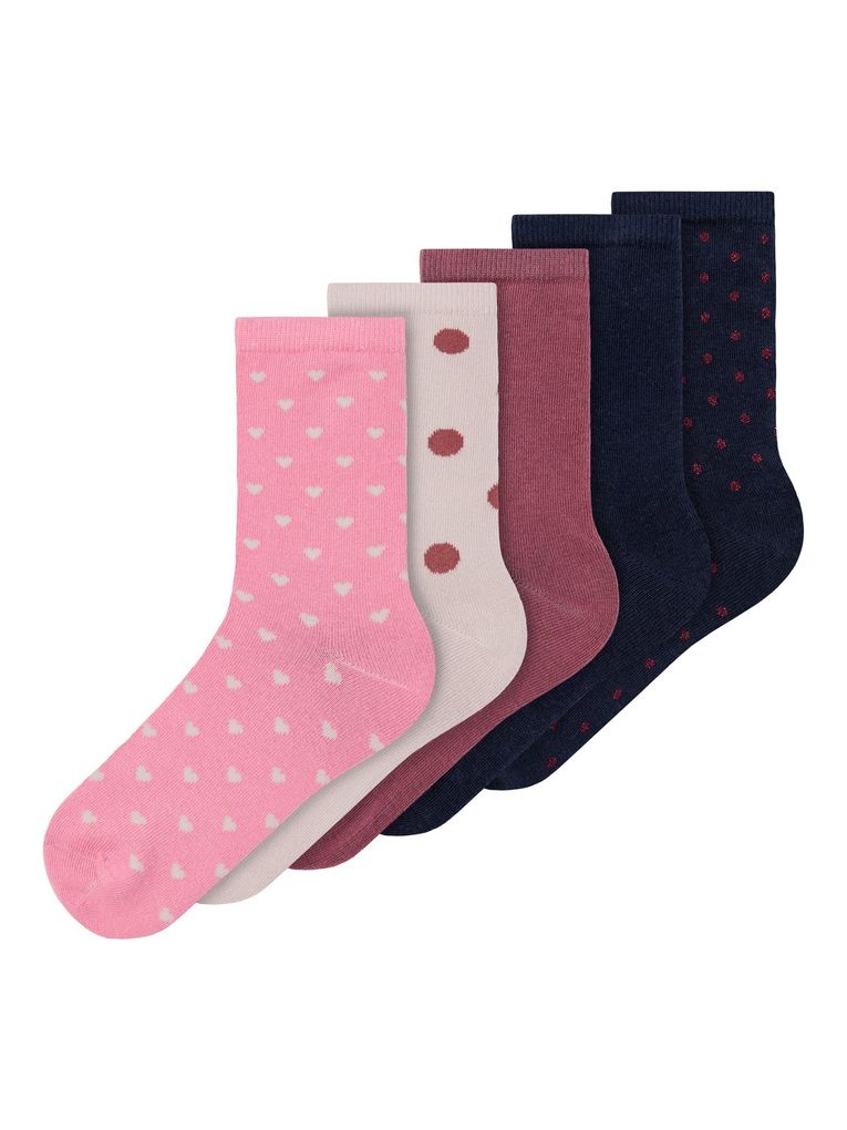 Name it Kinder Mädchen Socken 5er Pack NKFVILDE 5P SOCK T3