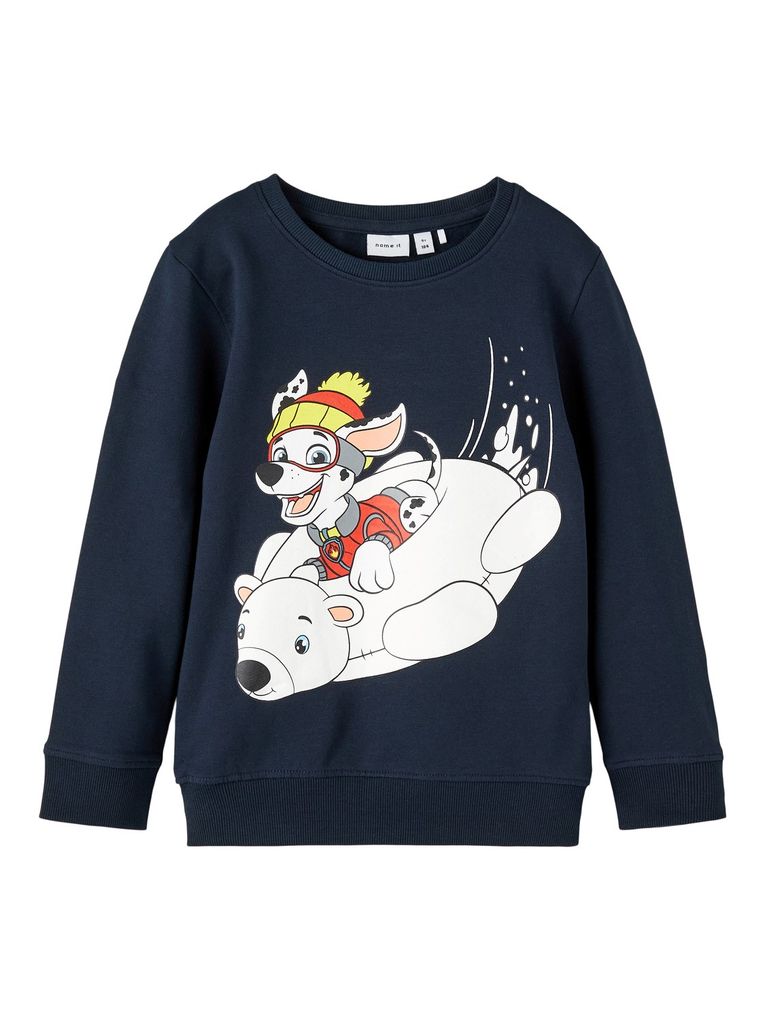 Name it Jungen Sweatshirt NMMPAWPATROL OSWALDO SWEAT BRU VDE