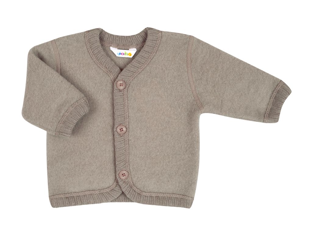 Joha Baby Jungen Mädchen Cardigan Wollfleece Merinowolle