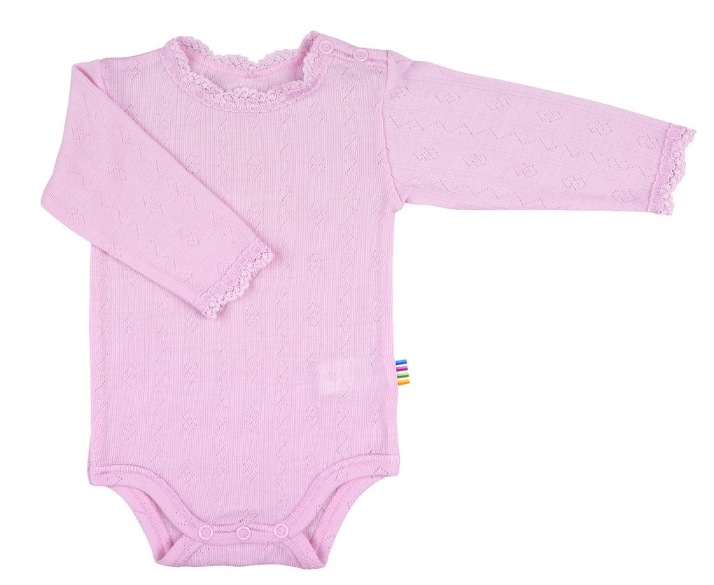 Joha Baby Mädchen Body langarm Merino-Wolle/Seide