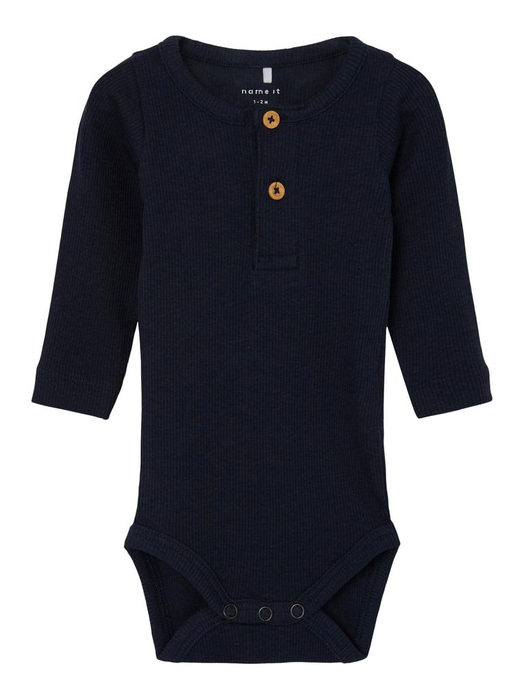 Name it Baby Jungen Grandad Body langarm NBMKAB LS BODY