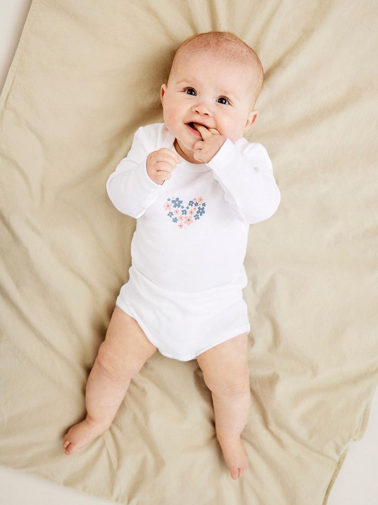 Name it Baby Mädchen Langarmbody 3er Pack NBFBODY