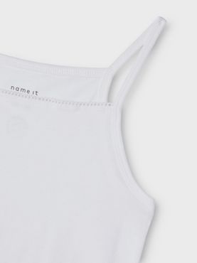 NAME IT Nkfveminna Débardeur Slim Fille - Jersey Confortable Col Rond
