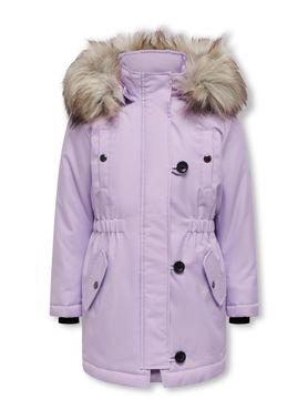 ONLY Kids Winterjacke Mit Fellkapuze - Wärmender Parka Für Mädchen