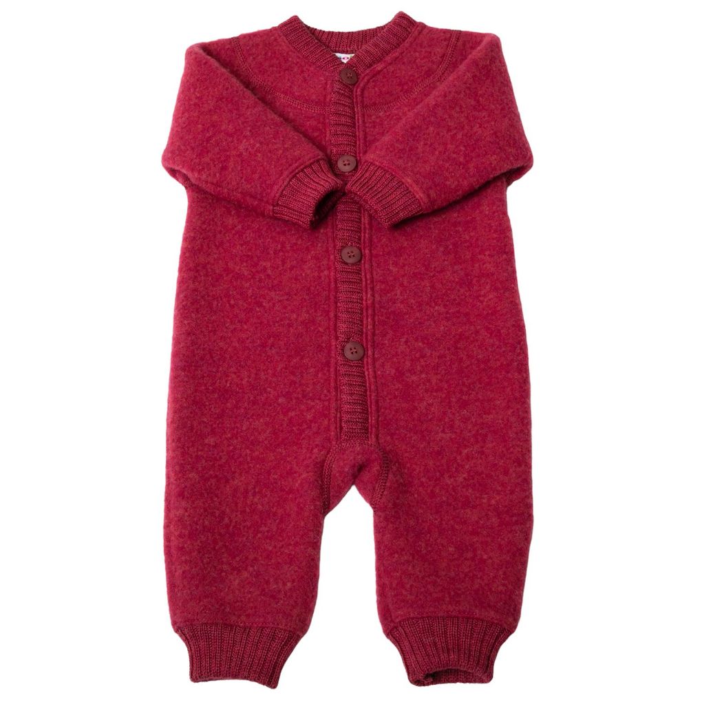 Joha Baby Jungen Mädchen Wagenanzug Wollfleece Merino-Wolle