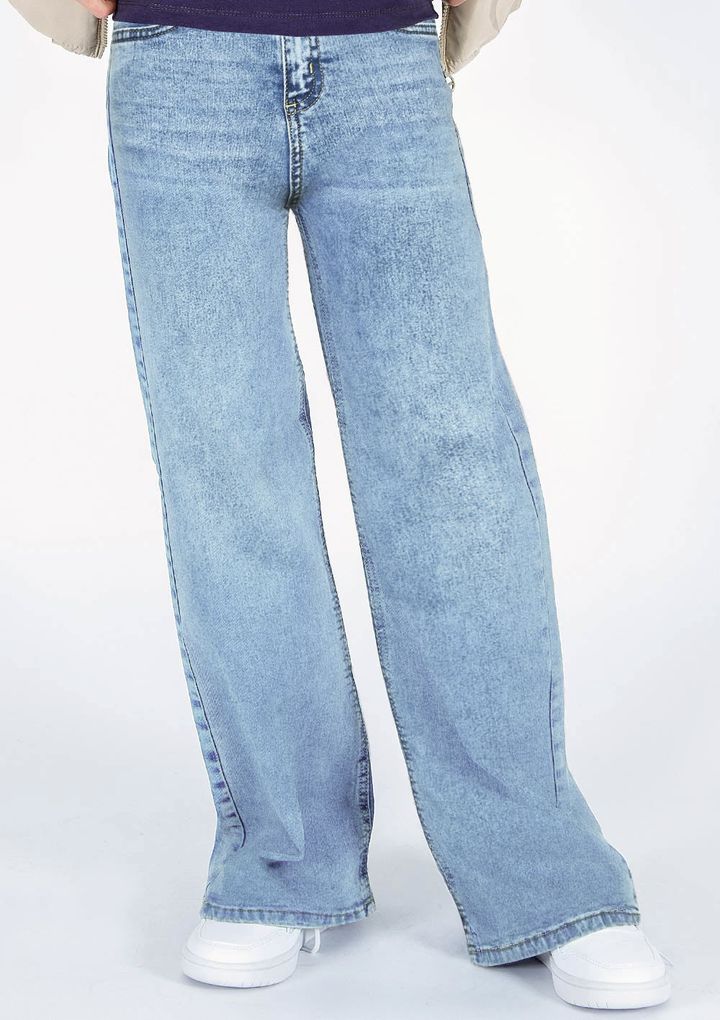 Blue Effect Mädchen Wide Leg Jeans Hose high waist slim fit