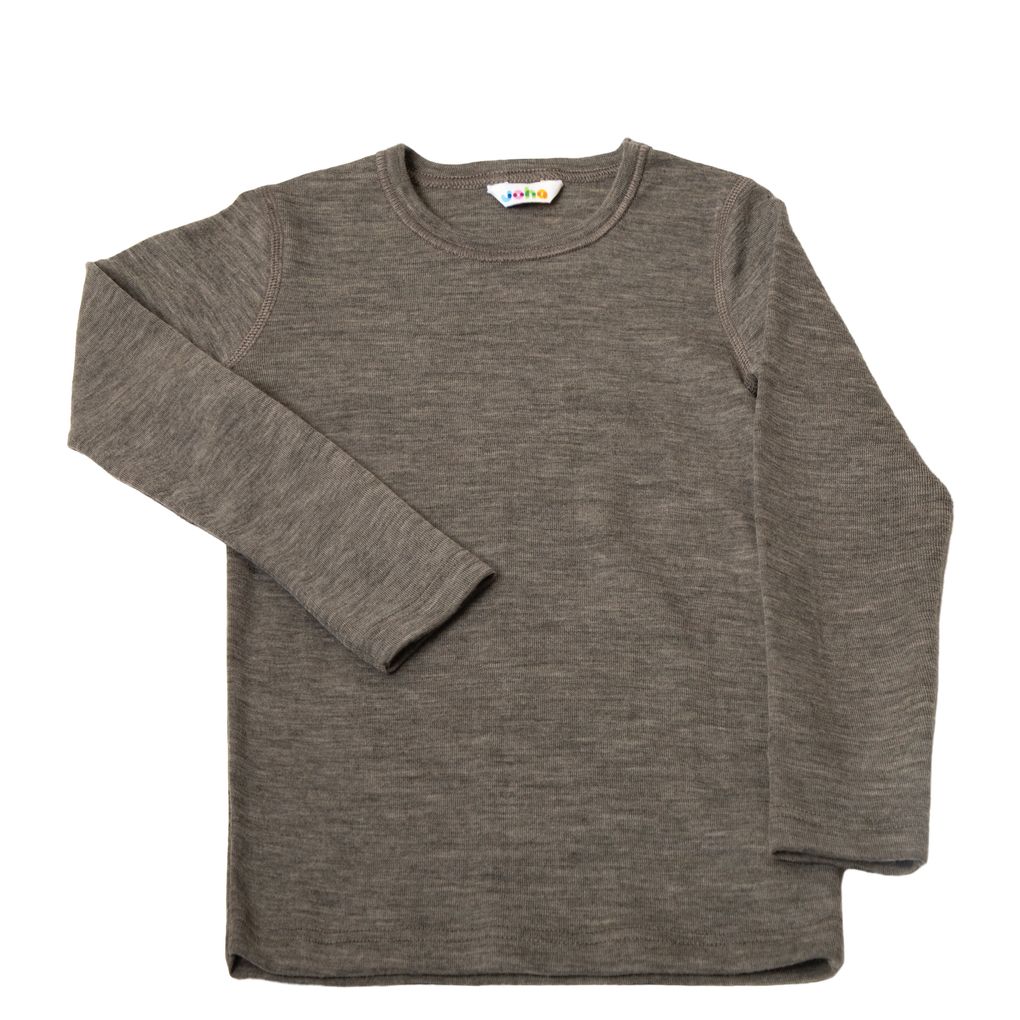 Joha Kinder Jungen Mädchen Langarmshirt Merino-Wolle