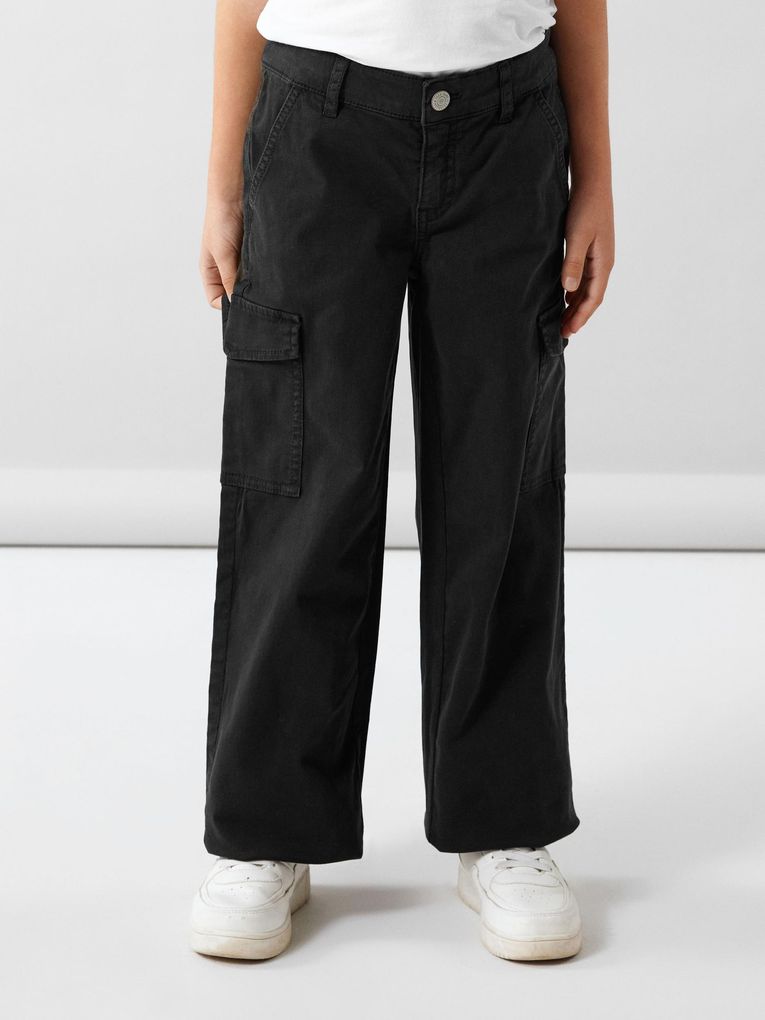 Name it Mädchen Cargohose NKFROSE WIDE TWILL CARGO 8108-BA