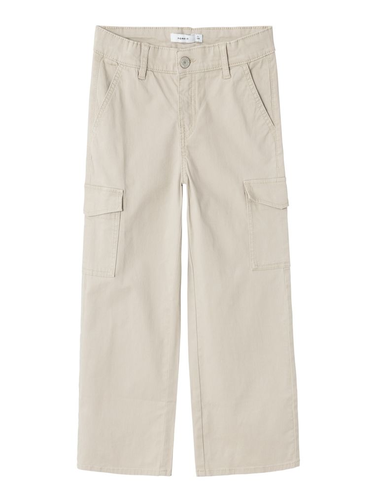 Name it Mädchen Cargohose NKFROSE WIDE TWILL CARGO 8108-BA