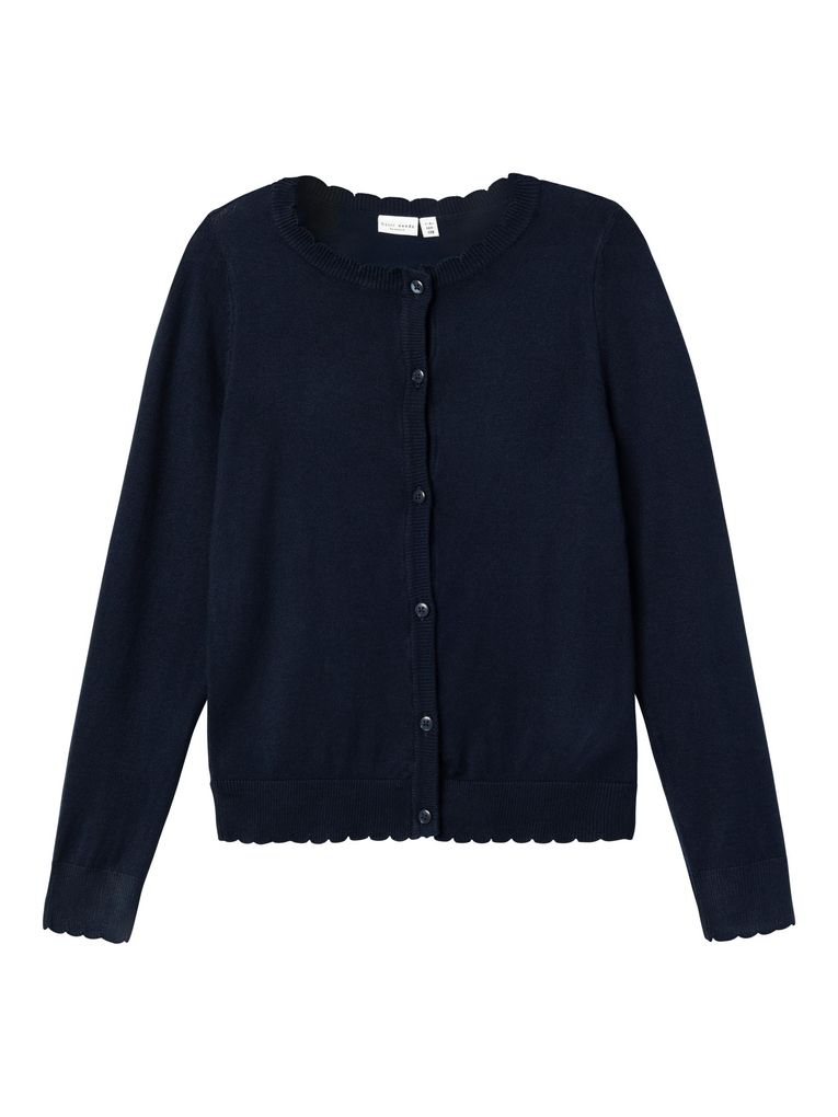 Name it Mädchen Strickjacke NKFVAMONE LS KNIT CARD K
