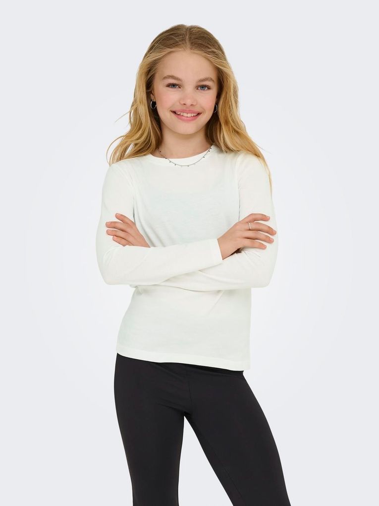 Kids Only Mädchen Langarmshirt KOGNEW ONLY L/S TEE JRS