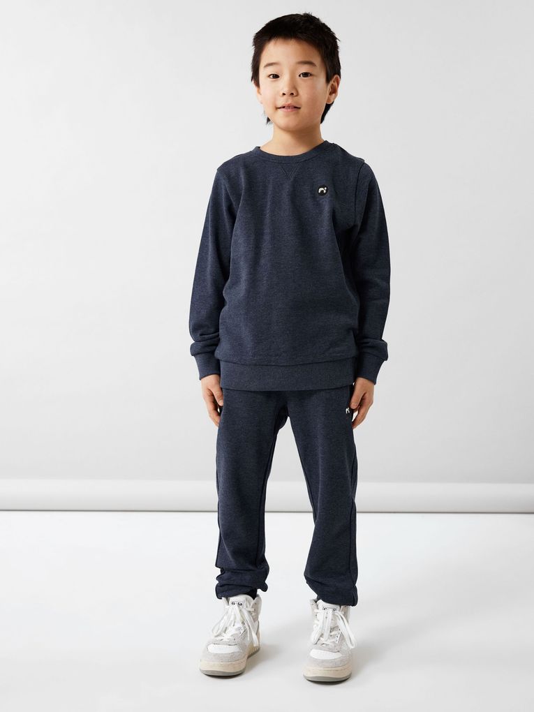 Name it Jungen Sweatshirt Rundhals NKMVIMO LS SWEAT BRU