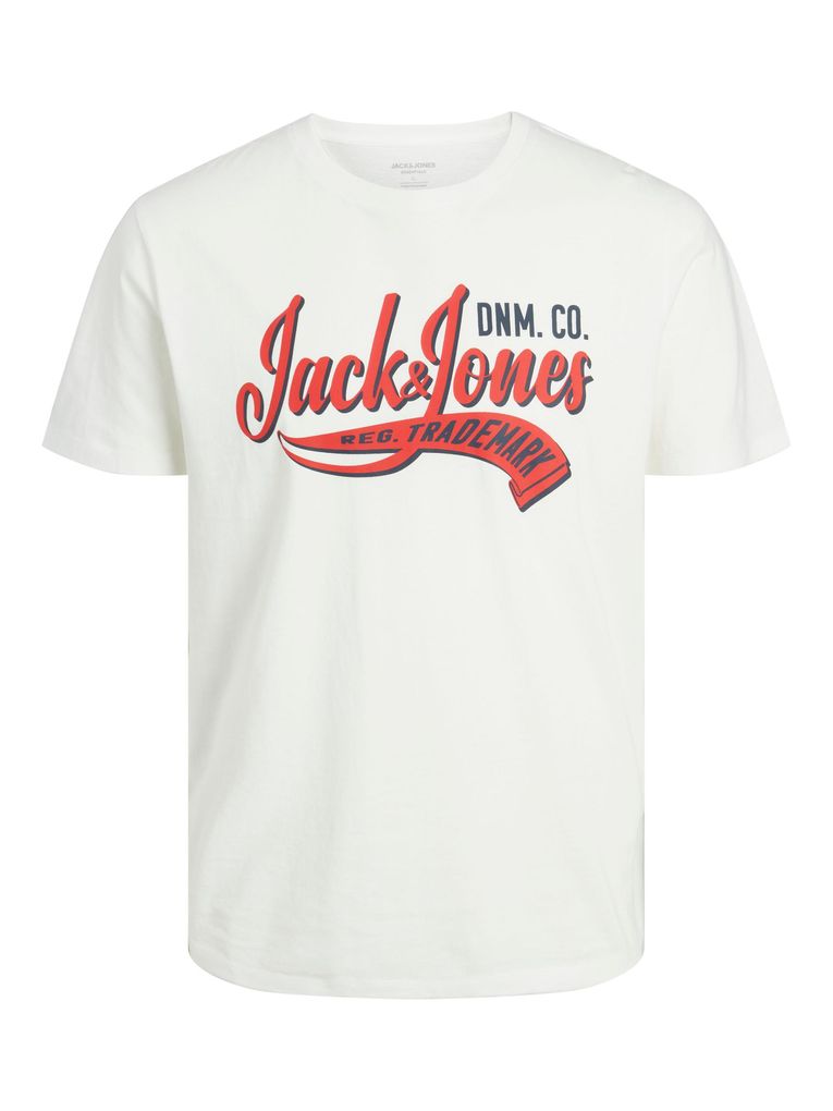 Jack & Jones Jungen T-Shirt JJELOGO TEE NECK 2 COL JNR