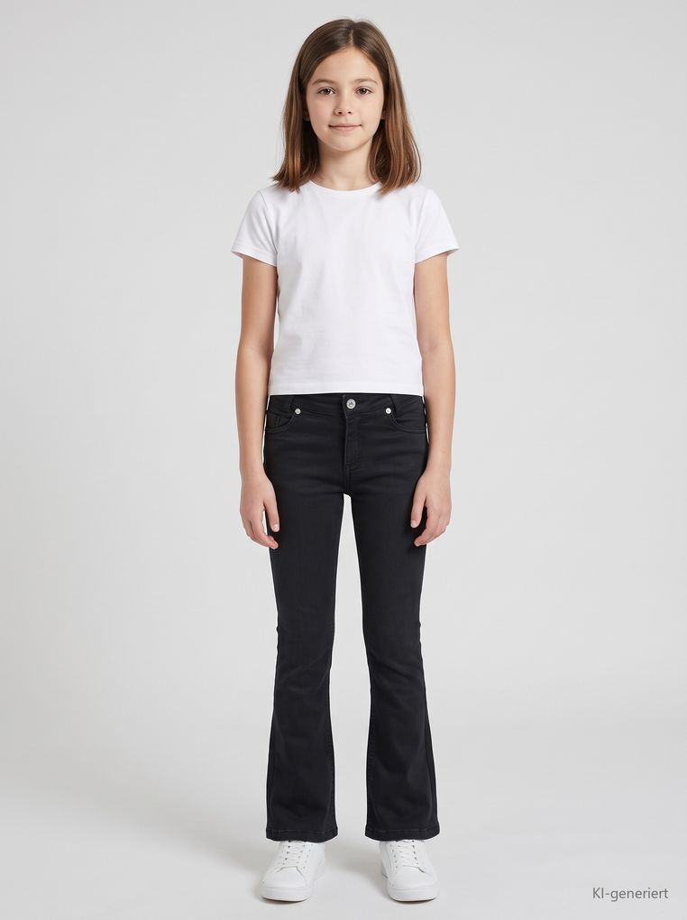 Blue Effect Flared Jeans für schlanke Mädchen