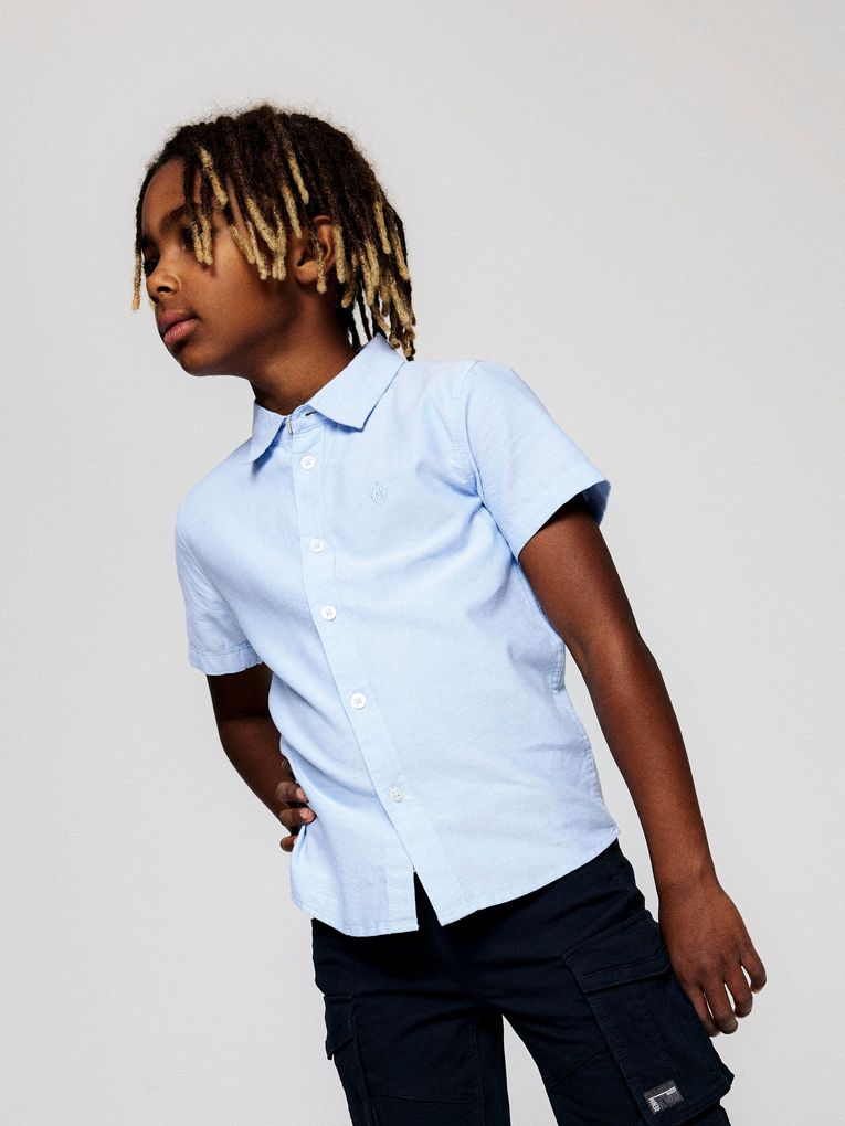 Name it Jungen Hemd festlich kurzarm NKMNEWSA SHIRT