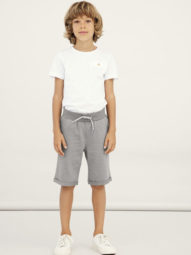 Name it Jungen Sweatshorts 2er Pack NKMVERMO LONG SWE SHORTS