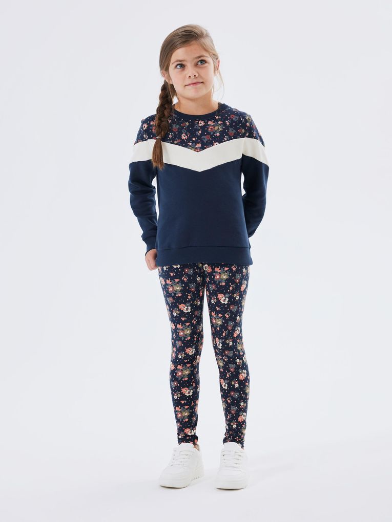 Name it Mädchen Leggings NKFVIVIAN AOP LEGGING