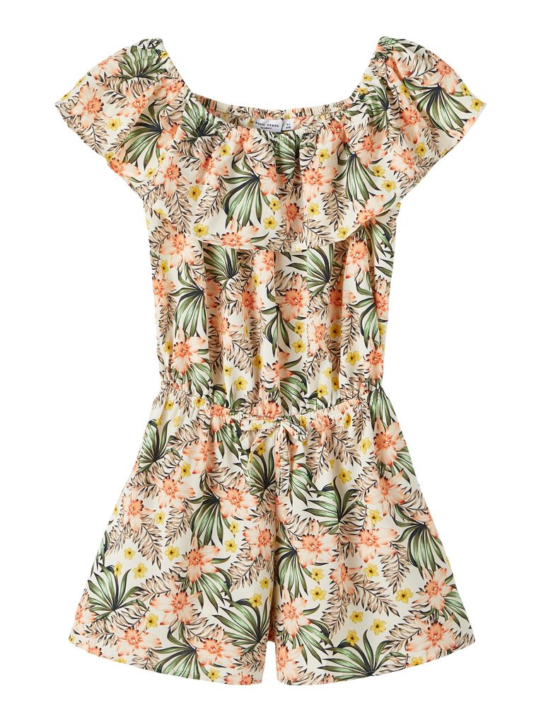 Name it Mädchen Jumpsuit kurz NKFVINAYA PLAYSUIT FFFFF