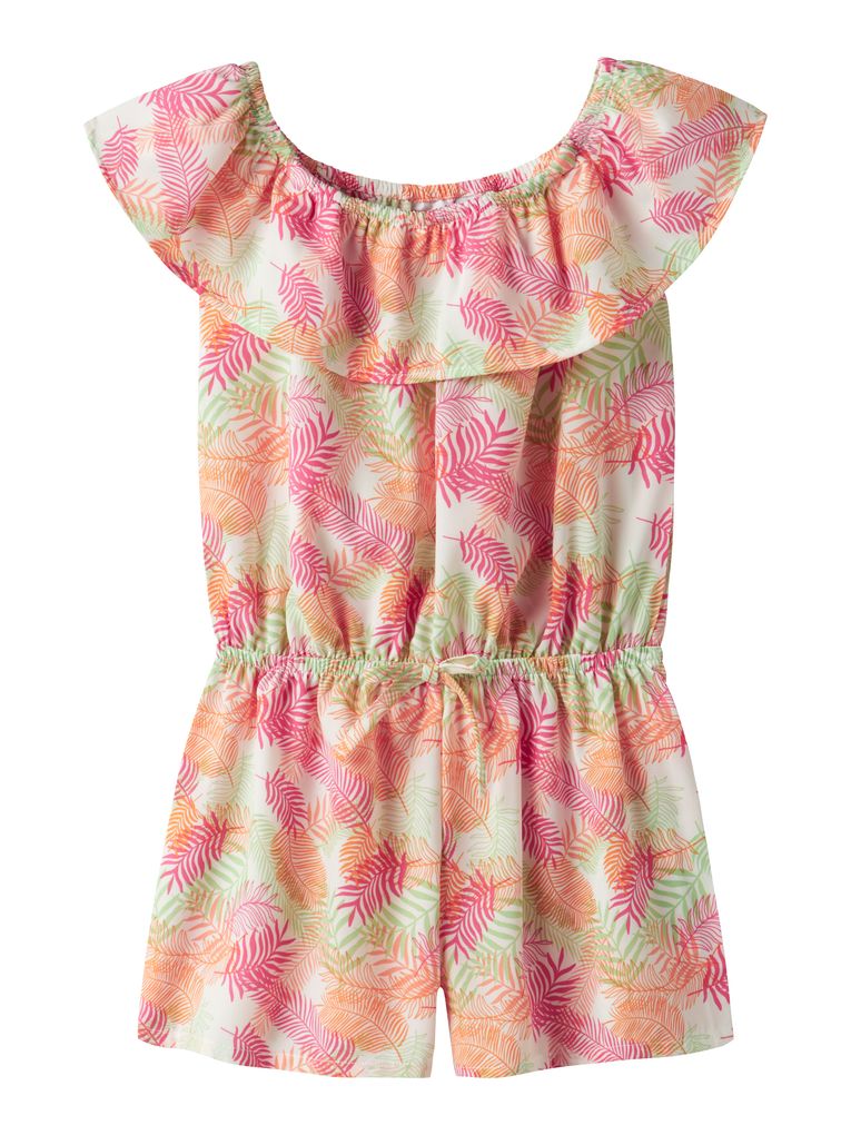 Name it Mädchen Jumpsuit kurz NKFVINAYA PLAYSUIT FFFFF