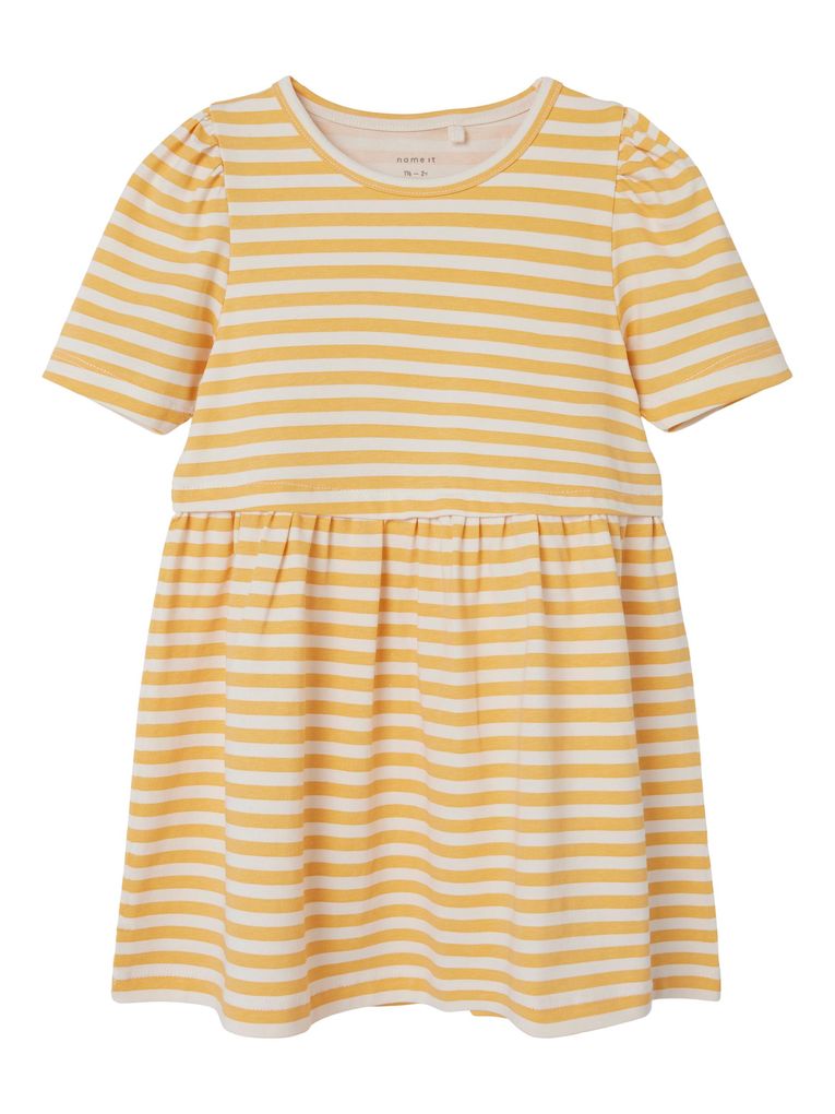 Name it Mädchen Jerseykleid kurzarm NMFJINNIA DRESS PB