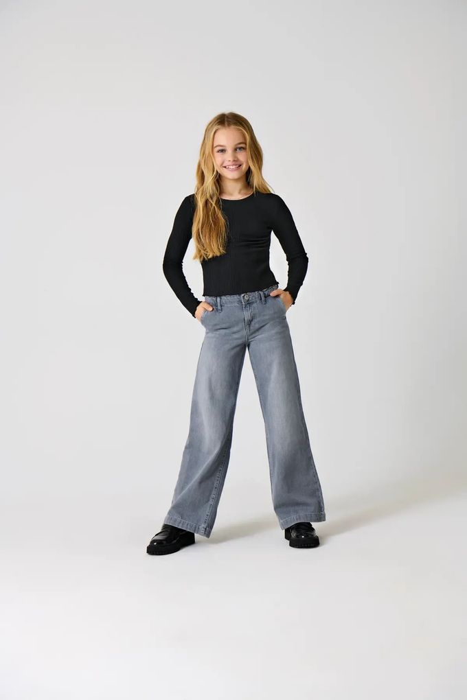Kids Only Mädchen Jeans KOGCOMET WIDE LEG DNM MAT624