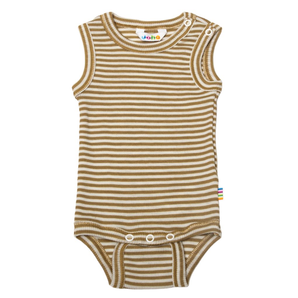 Joha Baby Mädchen Jungen Body ärmellos Merinowolle/Seide