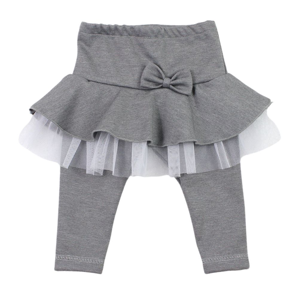 Baby Mädchen Rockleggings mit Schleife und Tüllrock