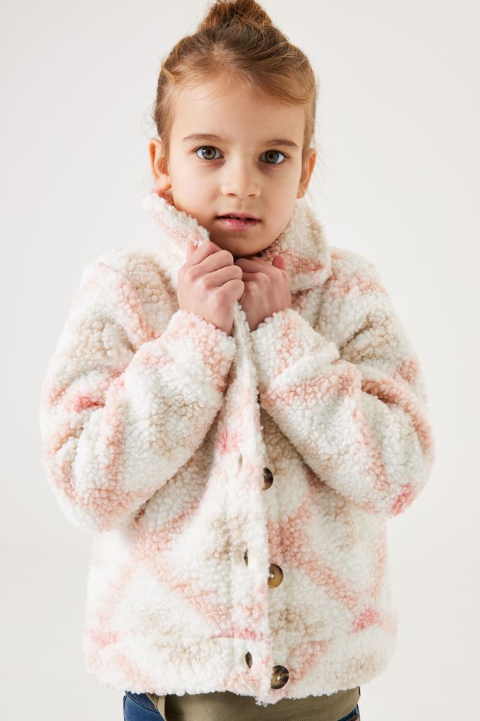 Garcia Mädchen Teddyfell Jacke