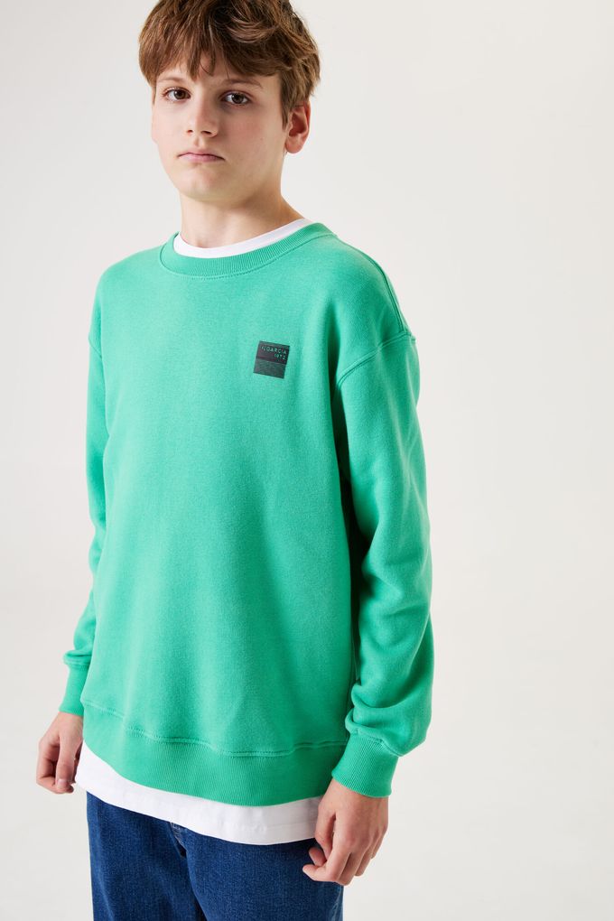 Garcia Jungen Rundhals-Sweatshirt