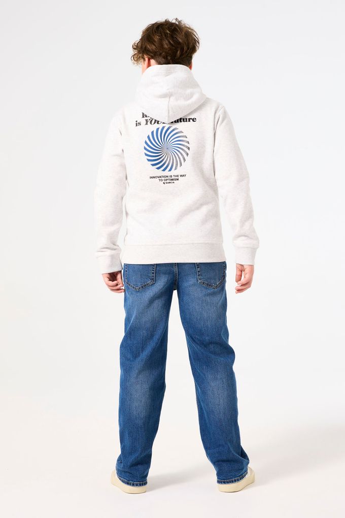 Garcia Jungen Kapuzensweatshirt mit Rückenprint