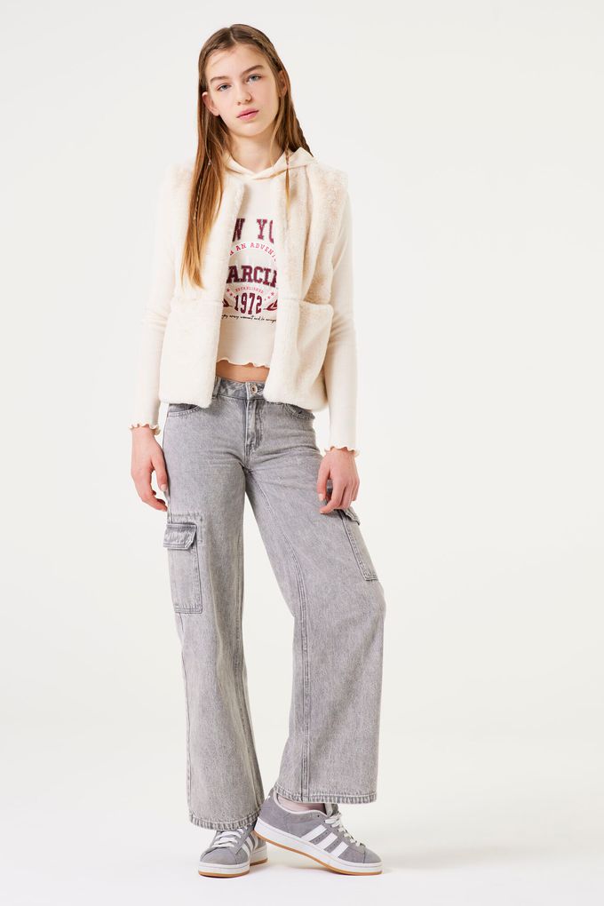 Garcia Mädchen Wide Leg Cargojeans