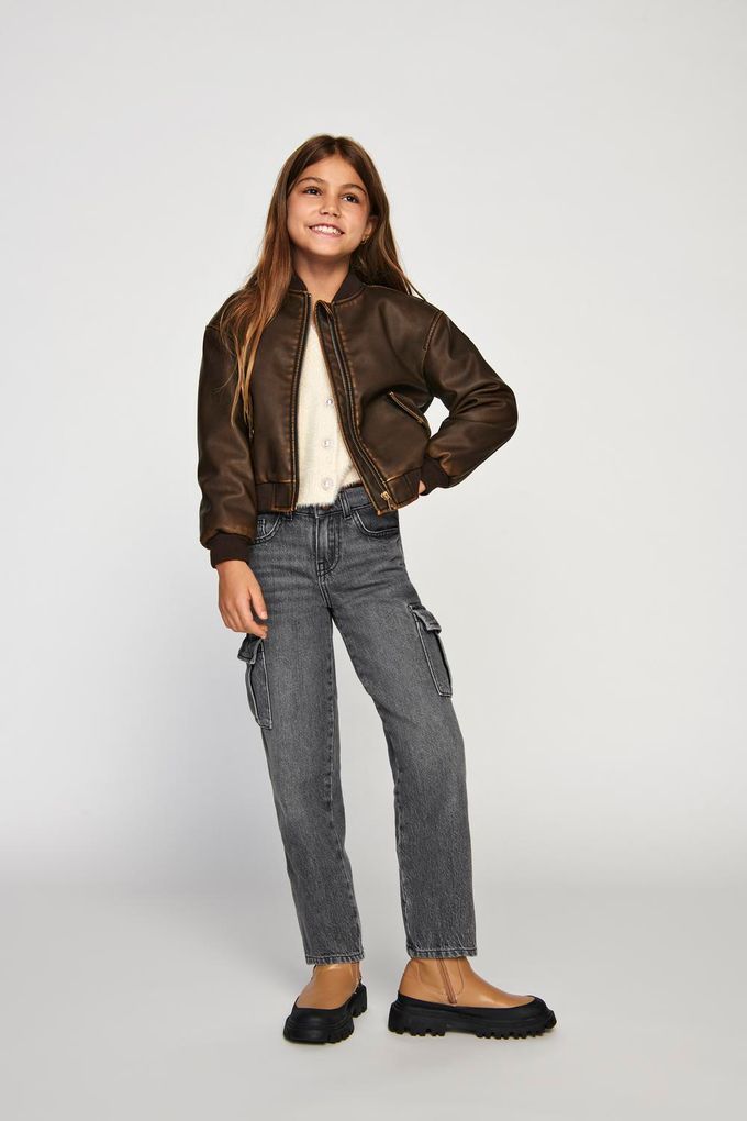 Kids Only Mädchen Jeans KOGHARMONY WIDE CRGO CARROT AZG414