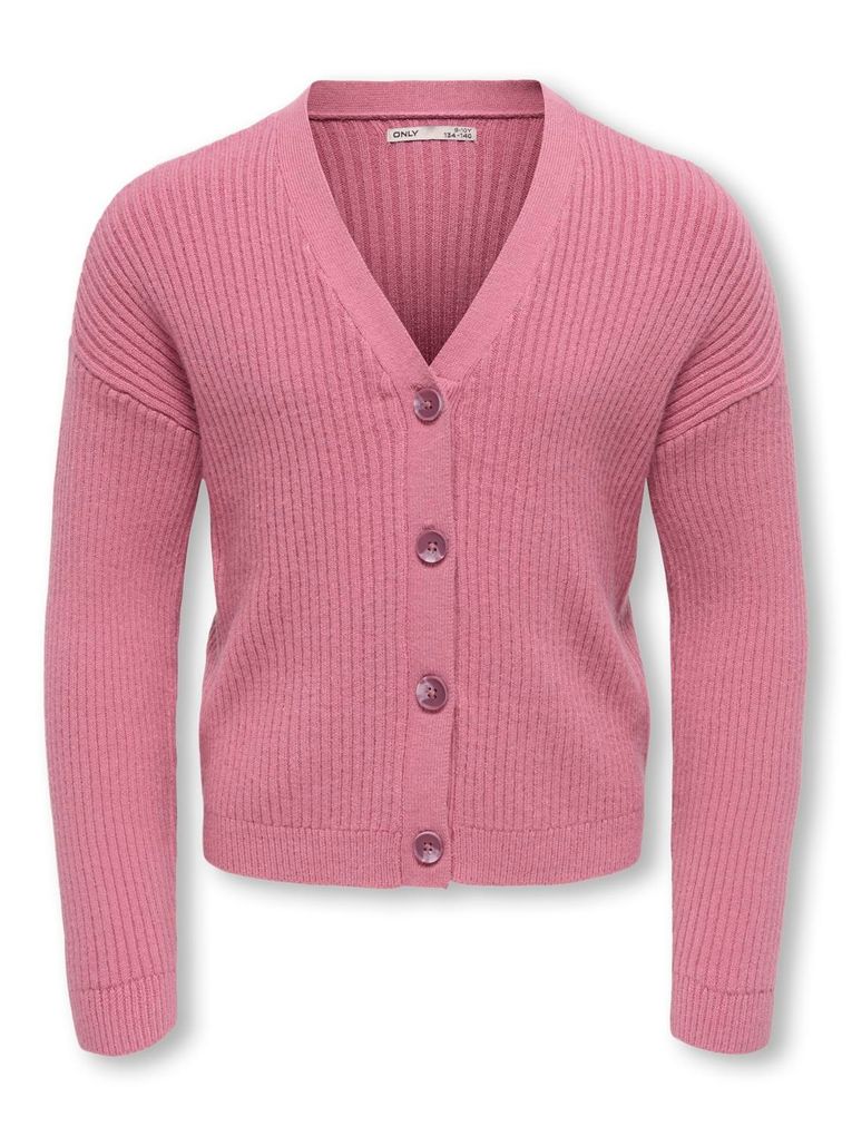 Kids Only Mädchen Strickjacke KOGMANDY LS SHORT BOXY CARDIGAN
