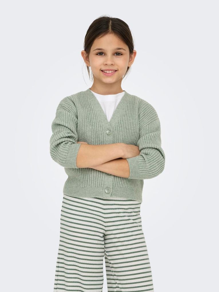 Kids Only Mädchen Strickjacke KOGMANDY LS SHORT BOXY CARDIGAN