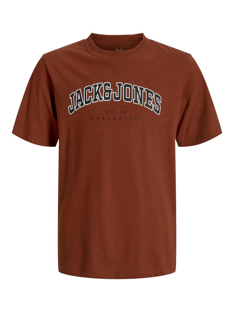 Jack & Jones Jungen T-Shirt kurzarm JJECALEB VARSITY TEE JNR