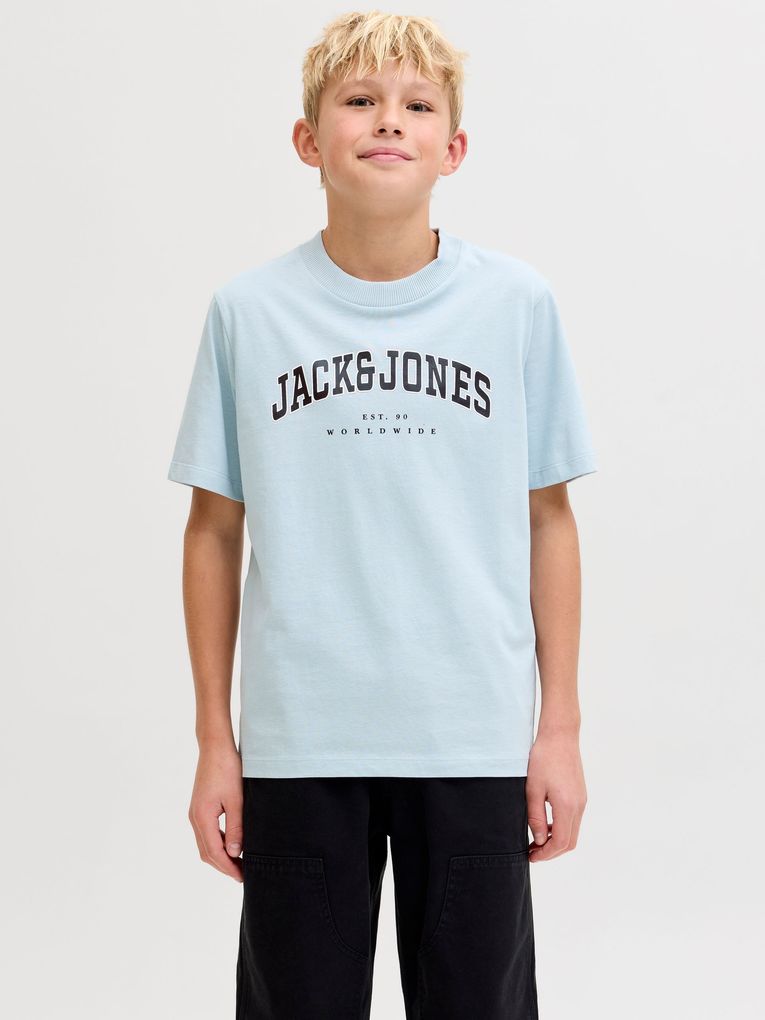 Jack & Jones Jungen T-Shirt kurzarm JJECALEB VARSITY TEE JNR