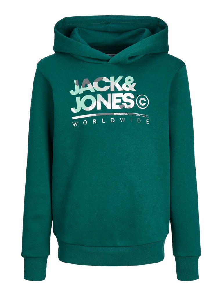 Jack & Jones Jungen Sweatshirt JJLUKE SWEAT HOOD MNI