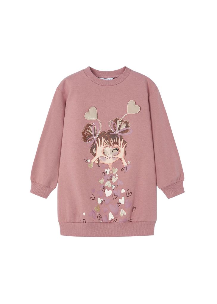 Mayoral Mädchen Sweatkleid langarm