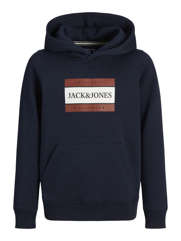 Sudadera Con Capucha JACK&JONES JUNIOR Para Niño - Con Logo Jcomountain, Cuello Redondo