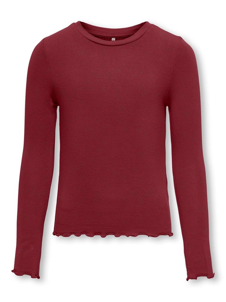 Kids Only Mädchen Basic Langarmshirt KOGAMOUR L/S TOP JRS