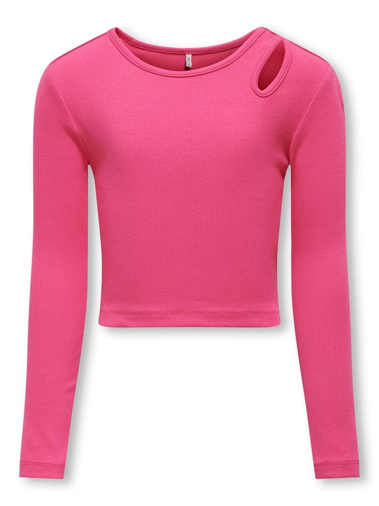 Kids Only Mädchen Langarmshirt KOGNESSA LIFE L/S CUT OUT TOP