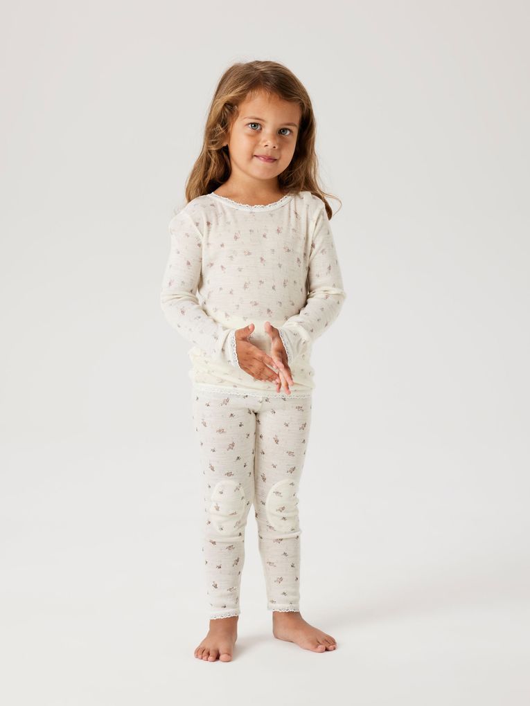 Name it Mädchen Leggings Merinowolle NMFWANG WOOL