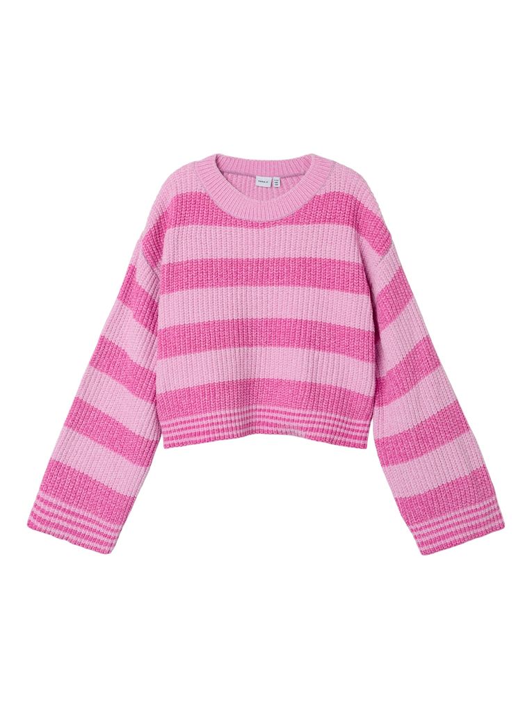 Name it Mädchen Pullover NKFNOLEA LS SHORT KNIT